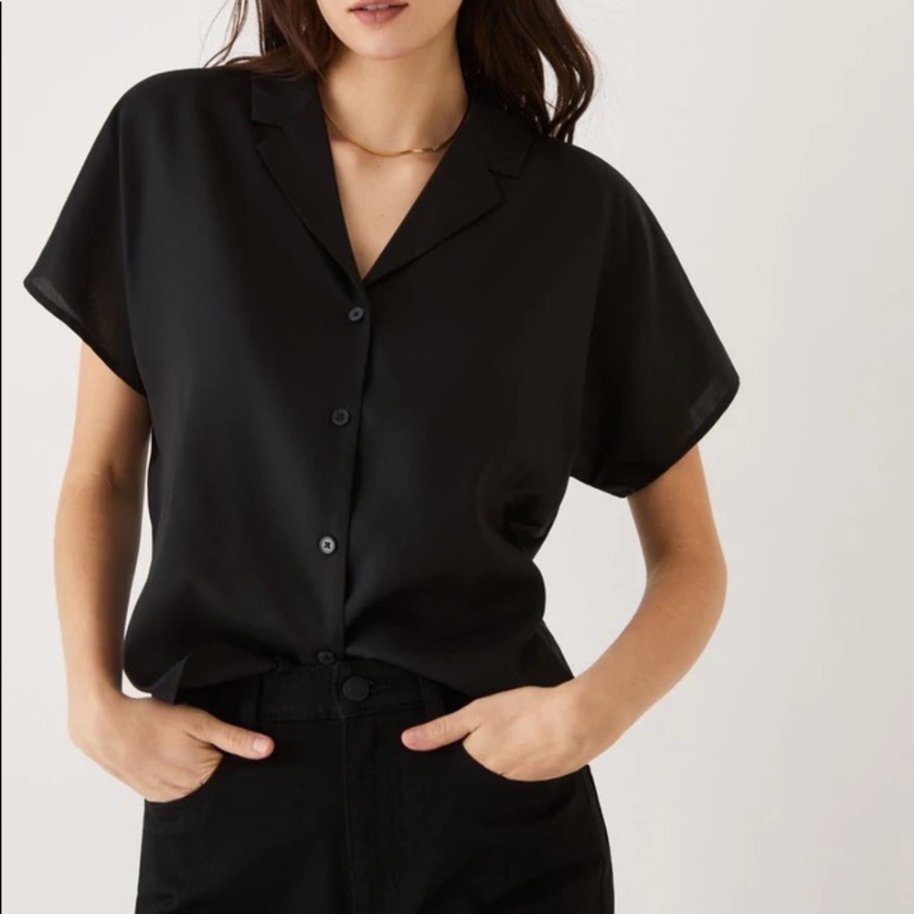 Frank and Oak Camp Collar Blouse